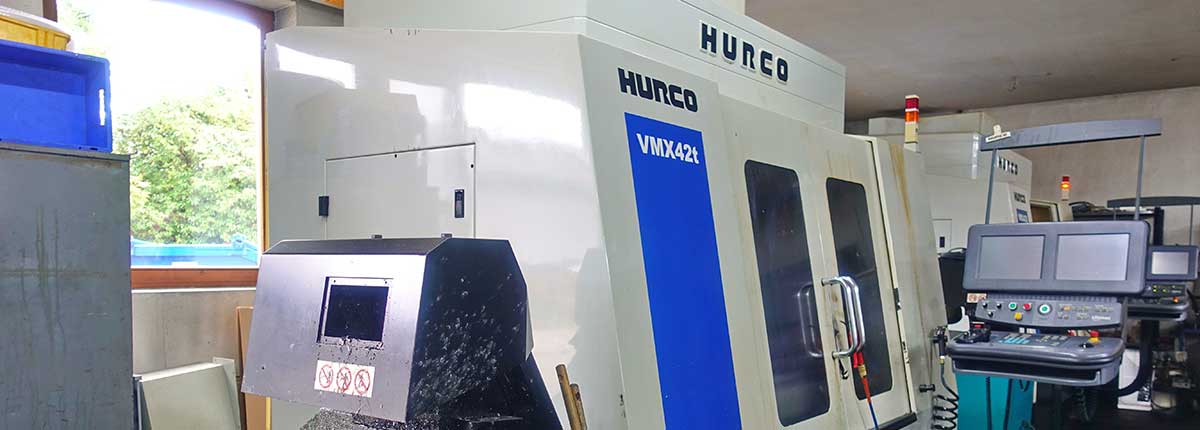 CNC-Fräsen mit der Hurco VMX 42t